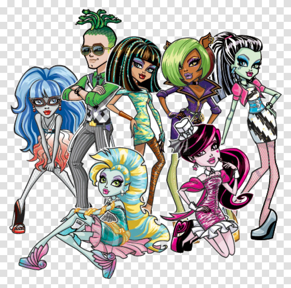 Monster High Dawn Dance Clipart Monster High Dance Of The Dawn Characters, Comics, Book, Manga, Person Transparent Png