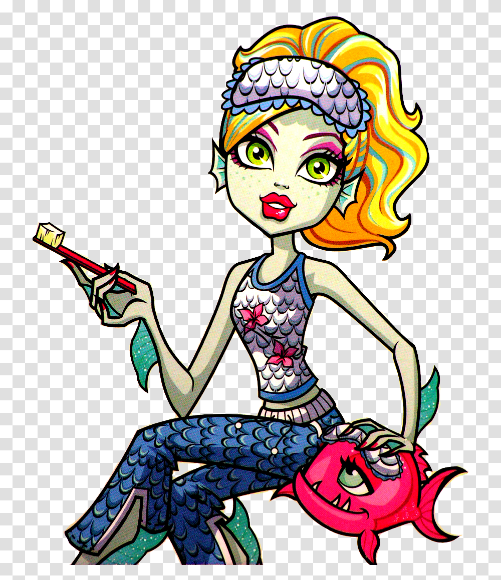 Monster High Dead Tired Lagoona Blue Monster High Lagoona Blue Dead Tired, Female, Drawing Transparent Png