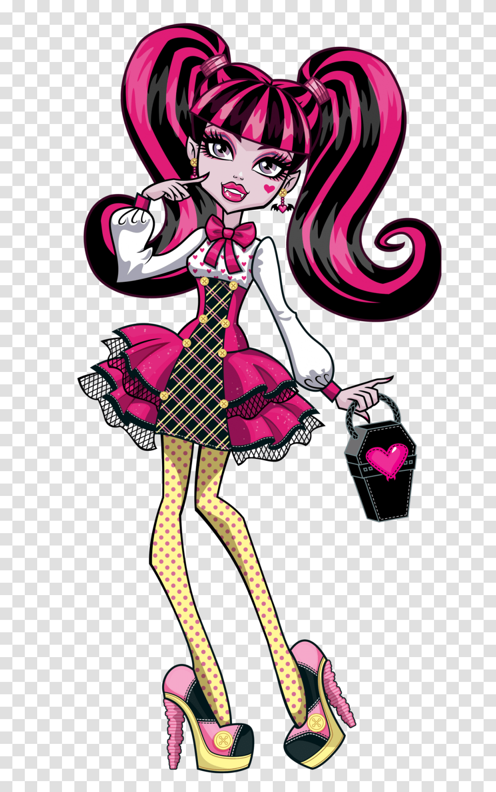 Monster High Draculaura Draculaura Is The Daughter Of Dracula, Performer, Person, Advertisement, Poster Transparent Png