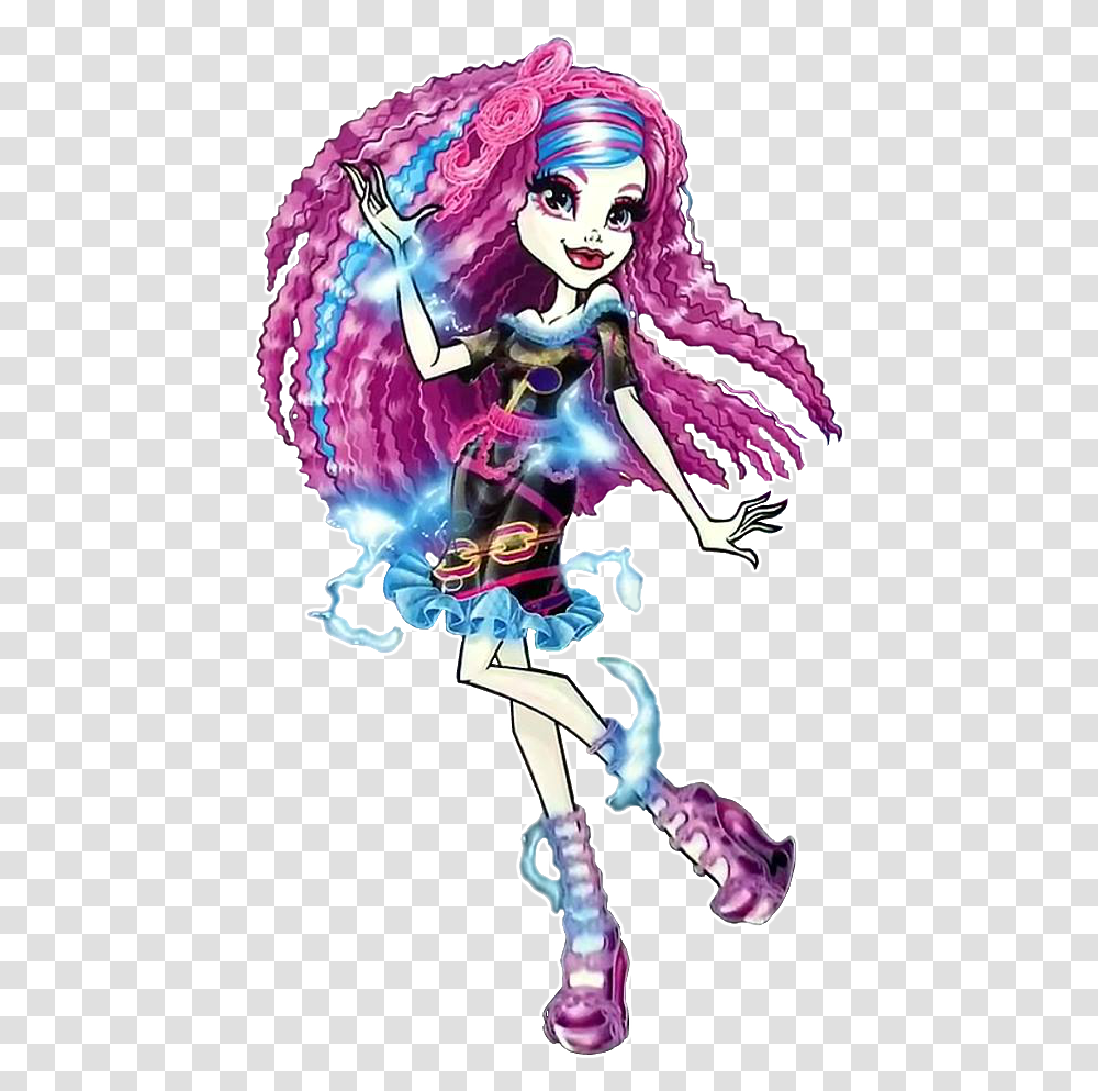 Monster High Electrified Characters Download Monster High Electrified Ari Hauntington, Costume, Purple Transparent Png