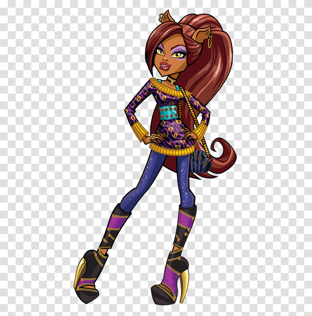 Monster High Frankie And Clawdeen, Person Transparent Png