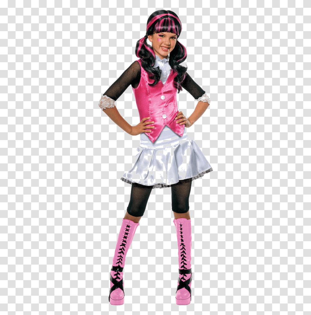 Monster High Ladies Costume, Person, Dress, Female Transparent Png