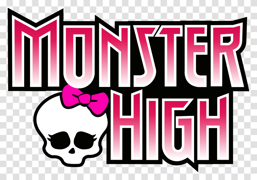 Monster High Logo, Label, Alphabet Transparent Png