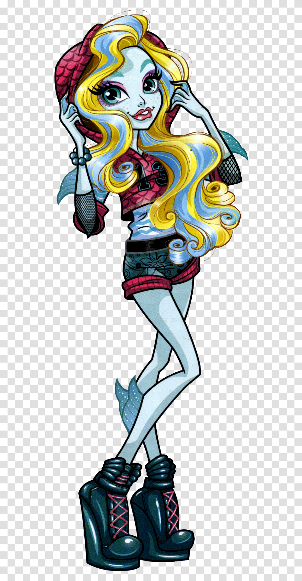 Monster High Logo Welcome To Monster High Lagoona, Comics, Book, Costume Transparent Png