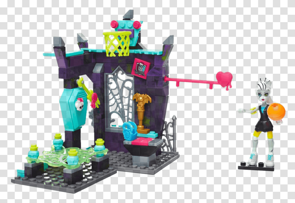 Monster High Mega Bloks Frankie Stein, Robot, Toy, Person, Human Transparent Png