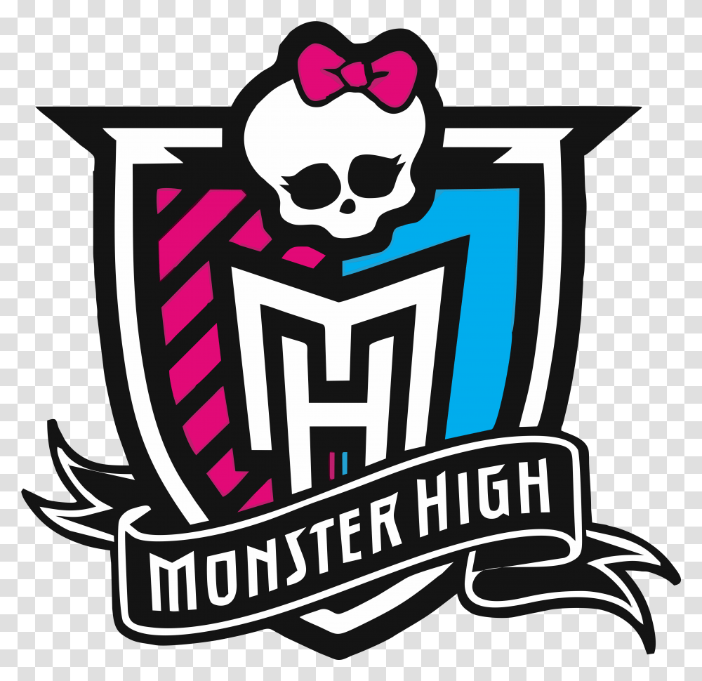 Monster High Monster High Logo, Symbol, Armor, Emblem, Trademark Transparent Png