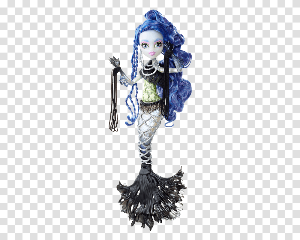 Monster High Sirena Von Boo, Doll, Toy, Purple, Costume Transparent Png