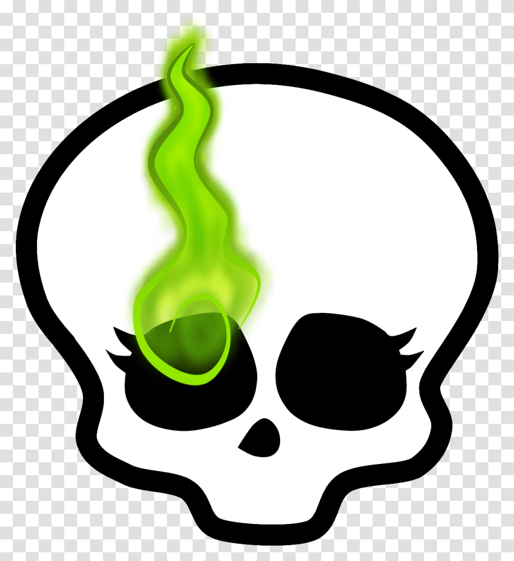 Monster High Skull Download, Alien, Light Transparent Png