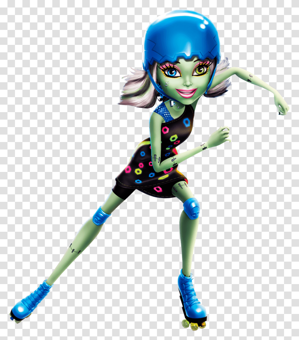 Monster High Skultimate Roller Maze Frankie, Person, Leisure Activities, People Transparent Png