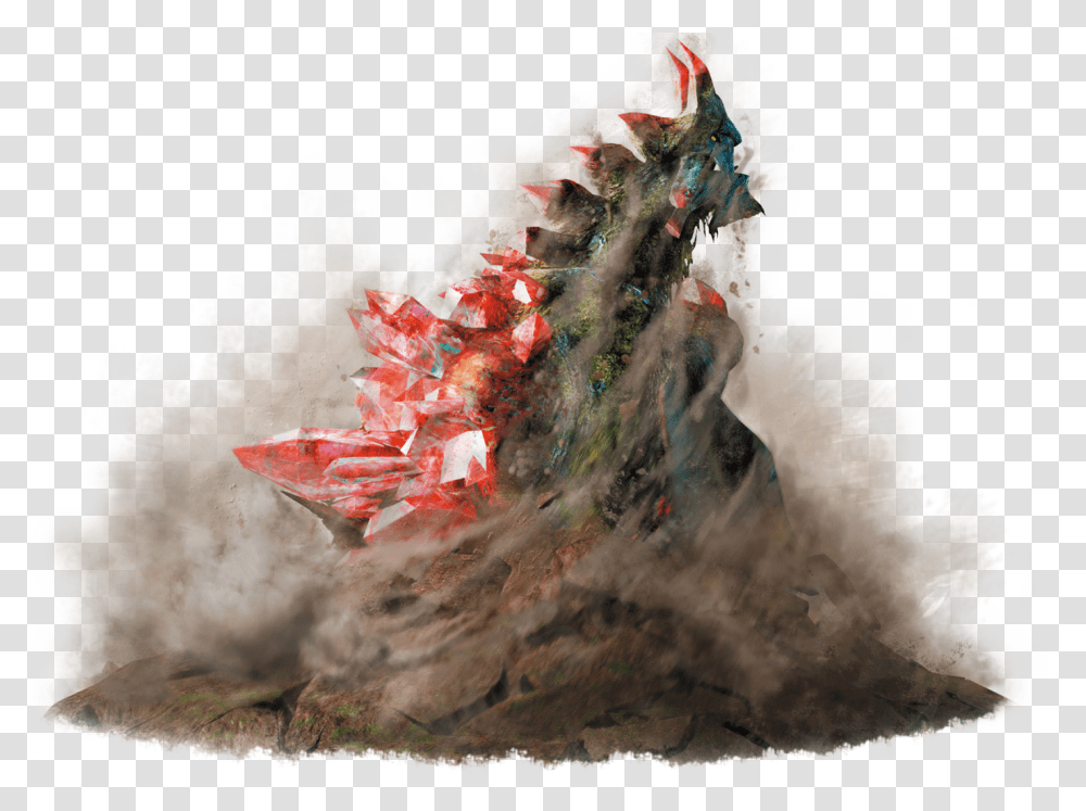 Monster Hunter 4 Ultimate Logo Giant Skeleton In Primal Forest, Leisure Activities, Smoke, Vehicle Transparent Png