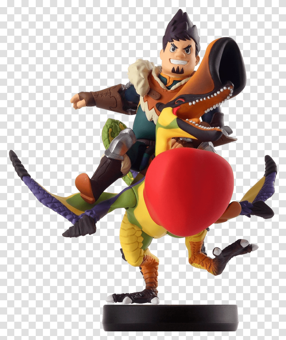 Monster Hunter Banner Free Stock Monster Hunter Stories Amiibo, Toy, Person, Human, Costume Transparent Png
