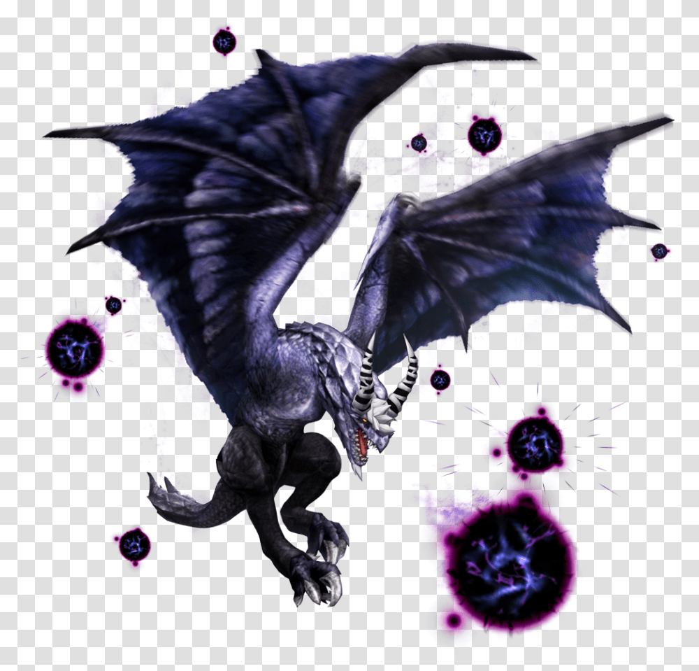 Monster Hunter Demonic Seregios, Dragon, Purple Transparent Png