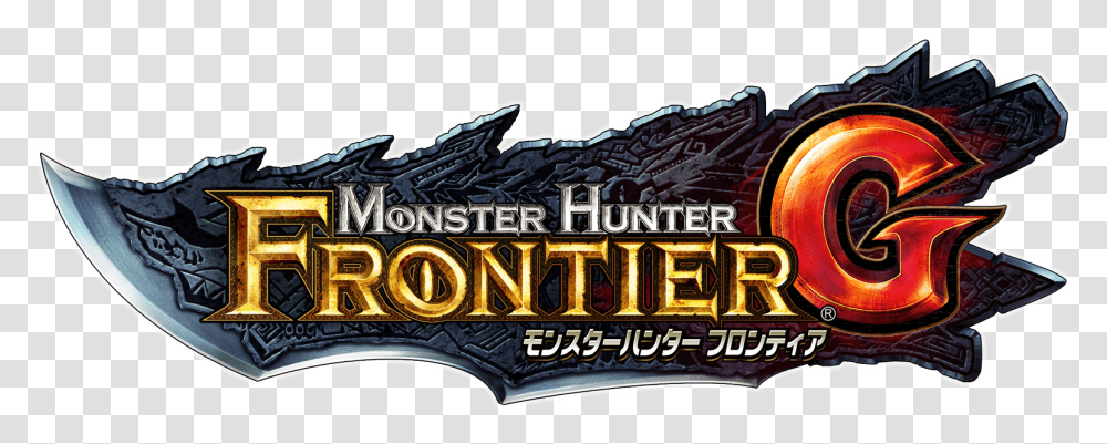 Monster Hunter Frontier G Features Fire Emblem Costumes Monster Hunter Frontier G Logo, Game, Slot, Gambling Transparent Png