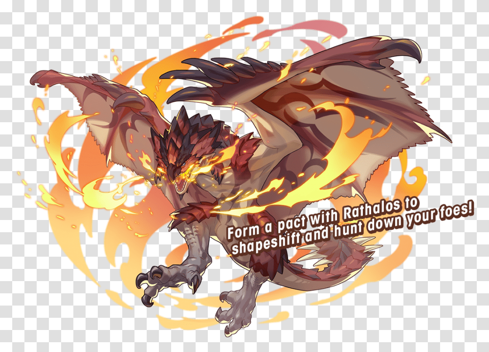 Monster Hunter Is A Perfect Crossover Game For Dragalia Lost Dragalia Rathalos Transparent Png