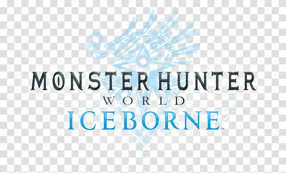 Monster Hunter World Monster Hunter World Ice Borne Logo, Poster, Advertisement, Flyer Transparent Png