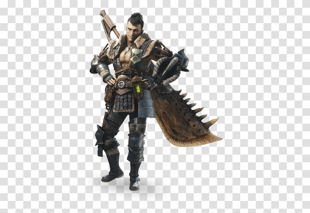 Monster Hunter World Ps4 Games Playstation Mhw Field Team Leader, Person, Human, Armor, Samurai Transparent Png