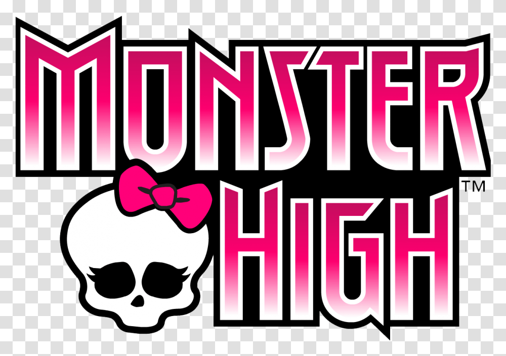 Monster Logo Free Monster High Clipart, Label, Cow, Animal Transparent Png