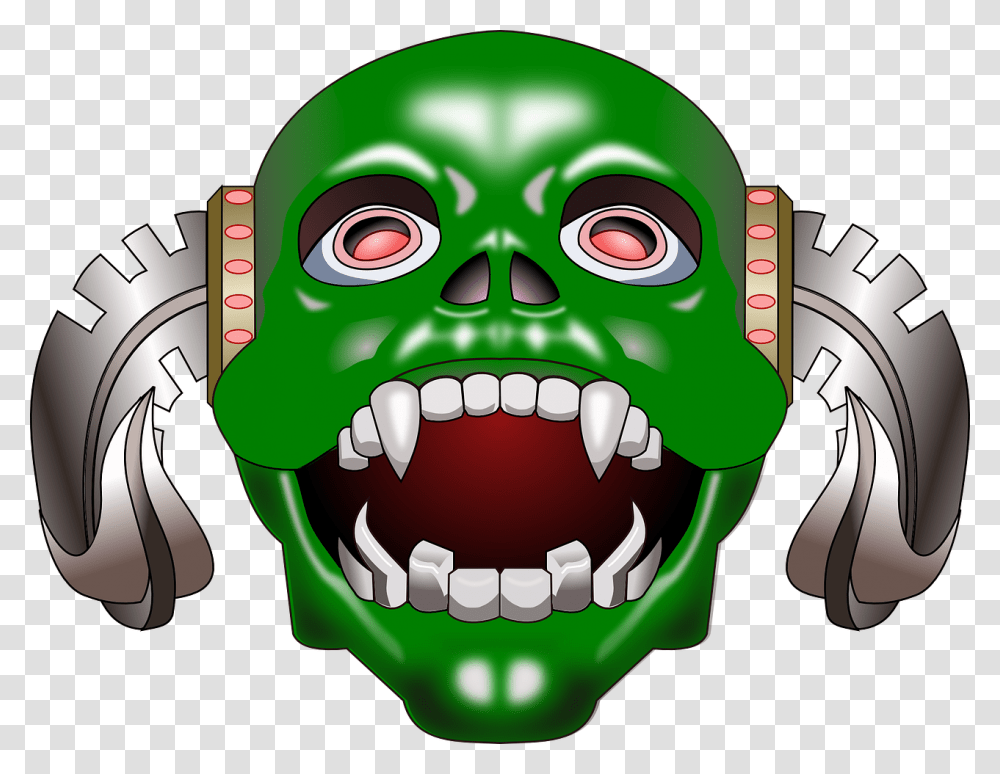 Monster Mask Alien Free Photo Inkscape Art, Toy, Teeth, Mouth, Lip Transparent Png