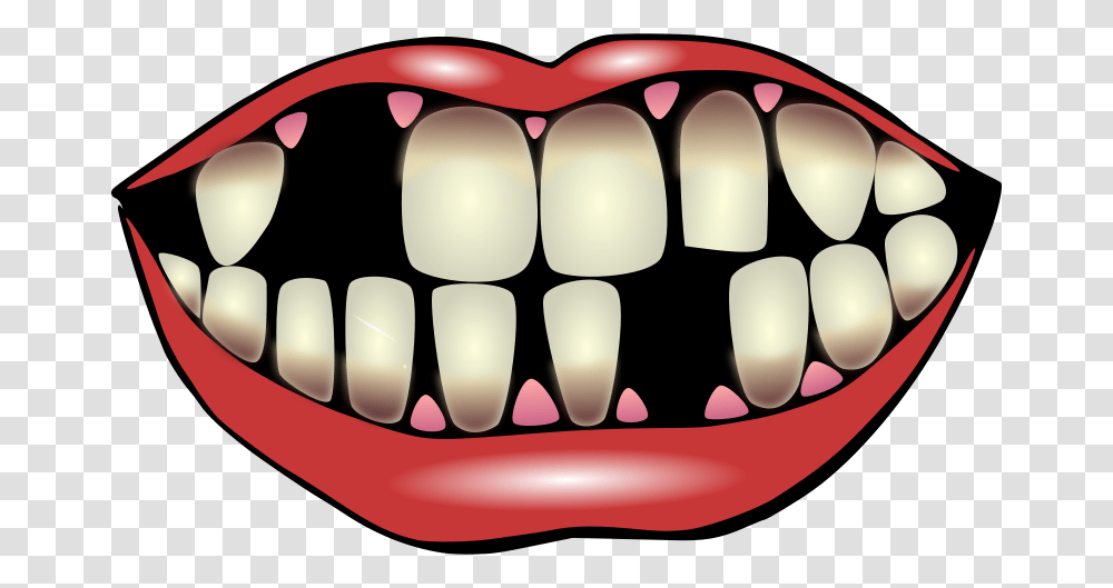 Monster Mouth Clipart Pointy Teeth, Jaw Transparent Png