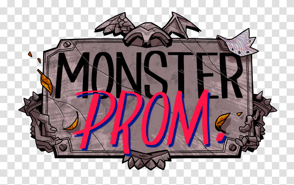 Monster Prom The Mix, Alphabet, Poster, Advertisement Transparent Png
