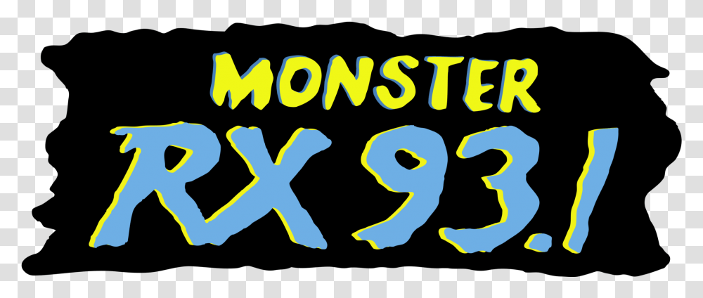 Monster Radio Rx Monster Rx 93.1 Logo, Number, Alphabet Transparent Png