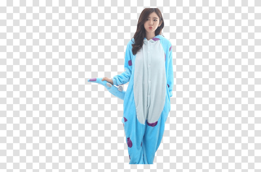 Monster Sullivan Pajama OnesiesData Rimg Lazy Pajamas, Apparel, Costume, Sweater Transparent Png