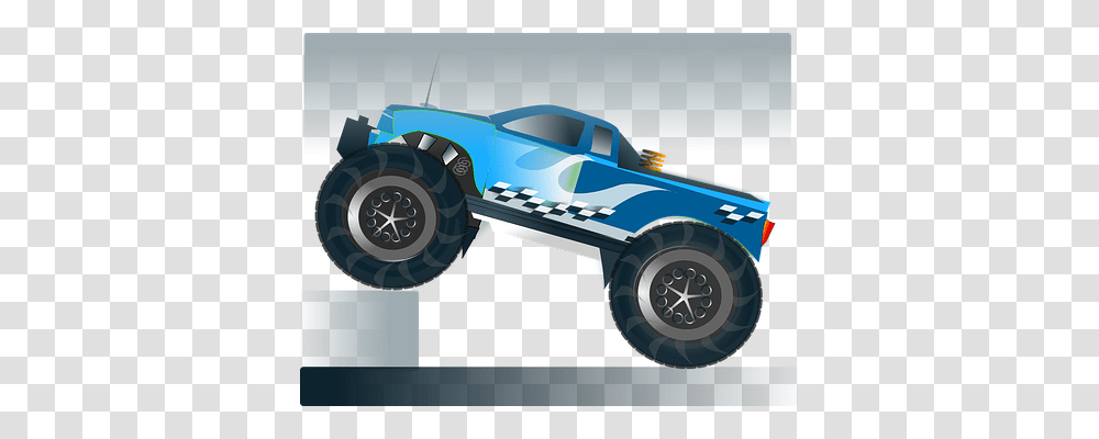 Monster Truck Transport, Vehicle, Transportation, Tire Transparent Png