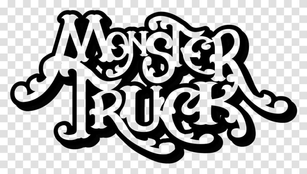 Monster Truck 9pm Grizfest Music Festival Monster Truck Patches, Text, Pattern, Art, Doodle Transparent Png