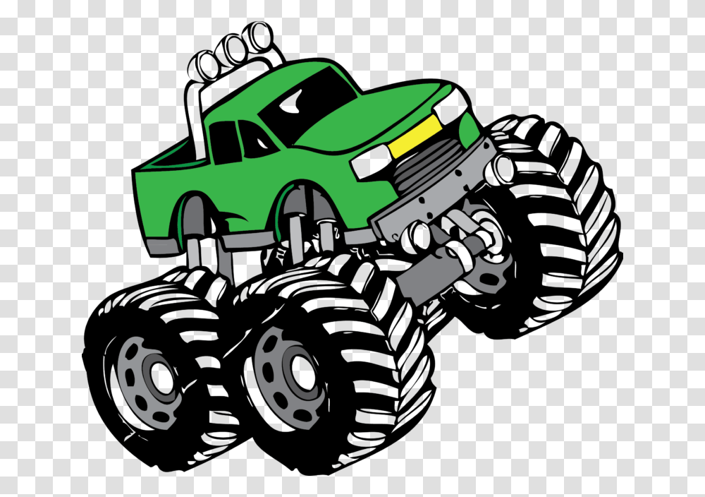 Monster Truck Clipart, Wheel, Machine, Tire, Car Wheel Transparent Png