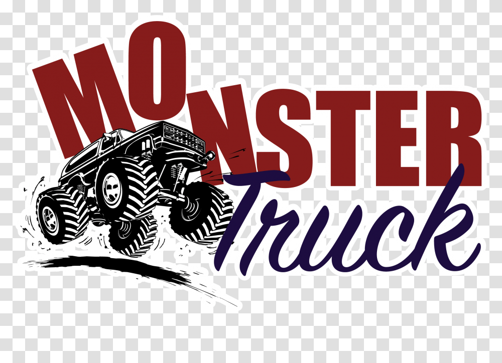 Monster Truck Logo, Vehicle, Transportation Transparent Png