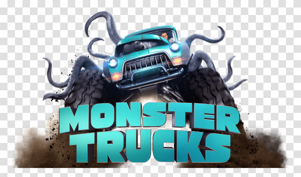 Monster Truck Pelicula Poster, Tire, Buggy, Vehicle, Transportation Transparent Png