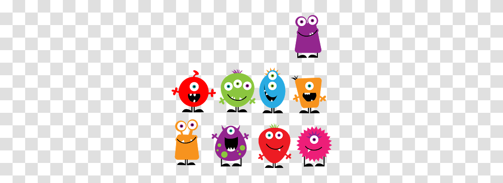 Monster Unit Posted To Tpt Monster Madness Monster, Number Transparent Png