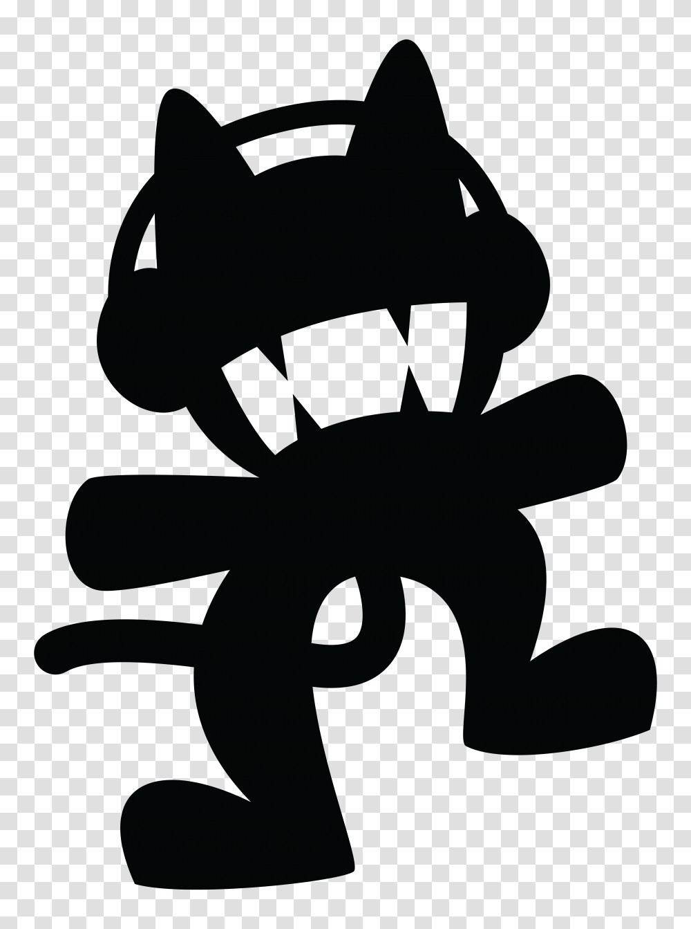 Monstercat, Stencil, Hand Transparent Png