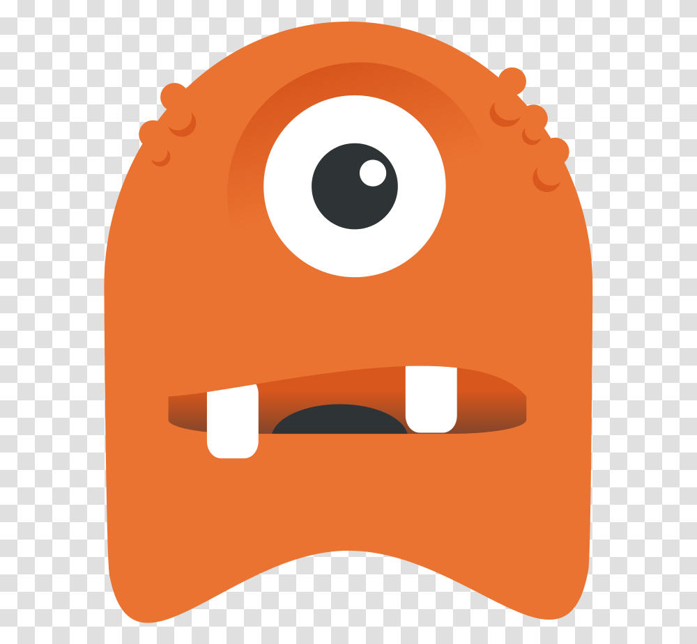 Monsternoshadow One Eyed Monster, Plant, Pac Man, Label Transparent Png