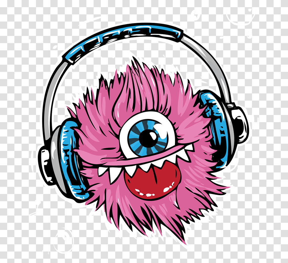 Monsters Clip Art, Electronics, Head, Headphones Transparent Png