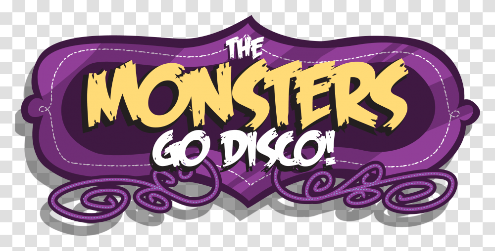 Monsters Go Disco, Purple Transparent Png