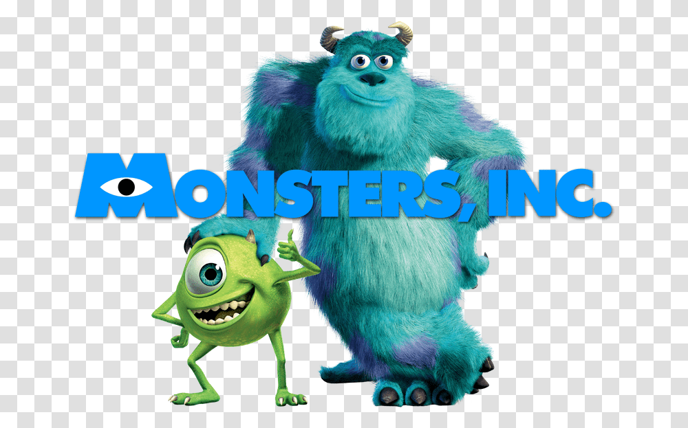 Monsters Inc James P Sullivan And Mike Wazowski, Face, Green Transparent Png