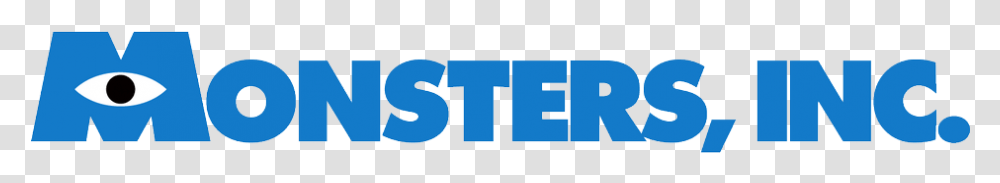 Monsters Inc Logo Logo Monsters Inc, Trademark, Word Transparent Png