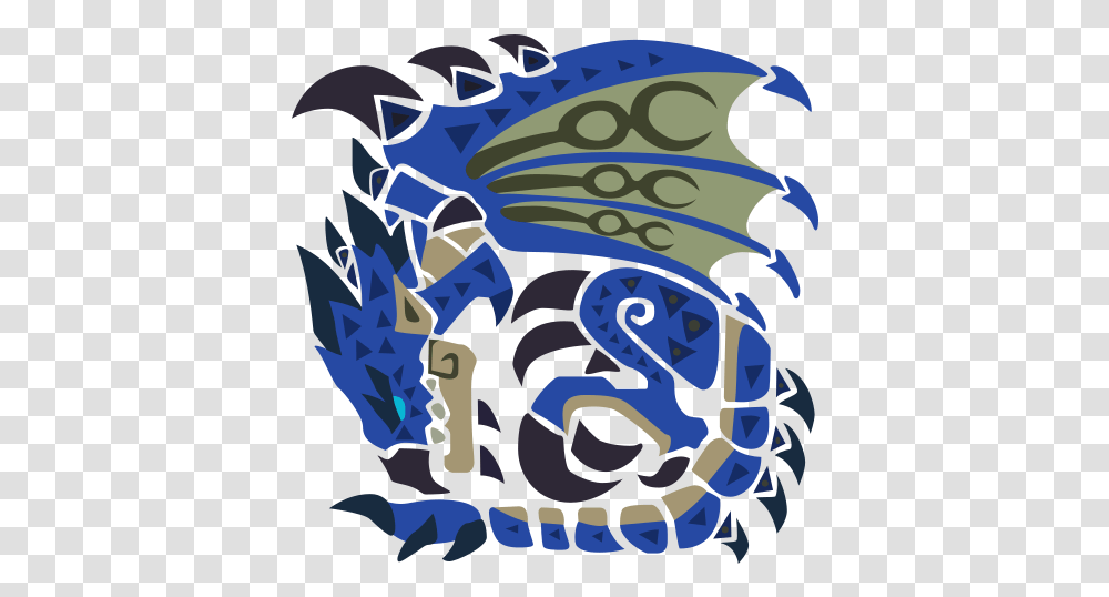 Monsters Monster Hunter World Azure Rathalos Icon, Dragon, Nature, Outdoors, Art Transparent Png