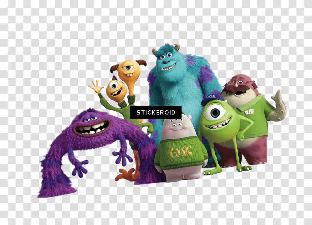 Monsters University Group Monsters University Main Characters, Toy Transparent Png