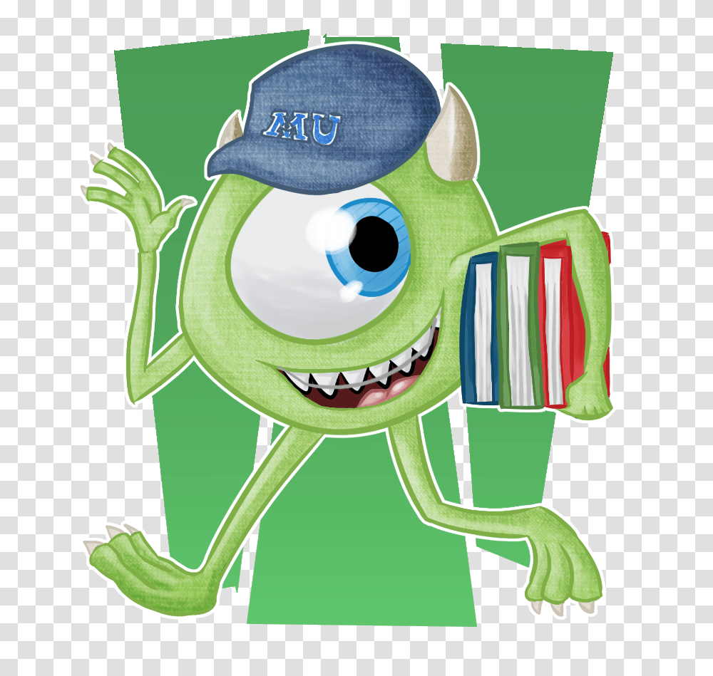 Monsters University Mike Wazowski Art Wallpaper University Theme, Hat, Apparel, Toy Transparent Png