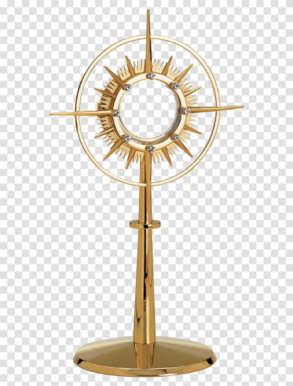 Monstrance Circle Circle, Lamp, Chandelier, Outdoors Transparent Png