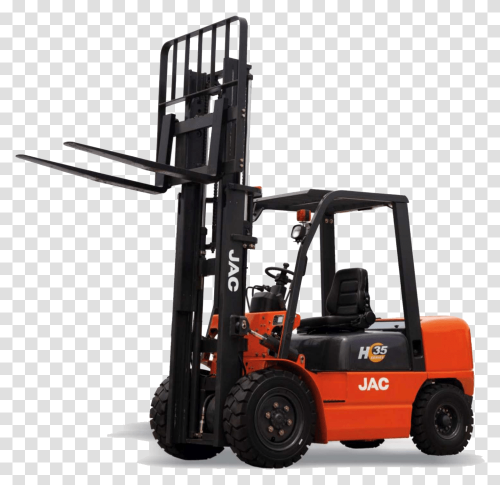 Montacargas Jac Ic Forklift, Vehicle, Transportation, Machine, Truck Transparent Png