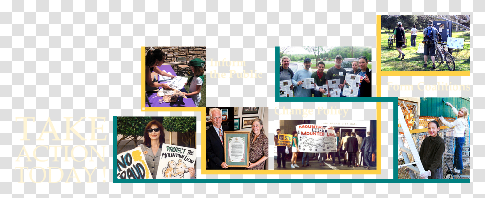 Montage Of Photographs Of Mlf Activists Flyer, Person, Poster, Advertisement, Paper Transparent Png
