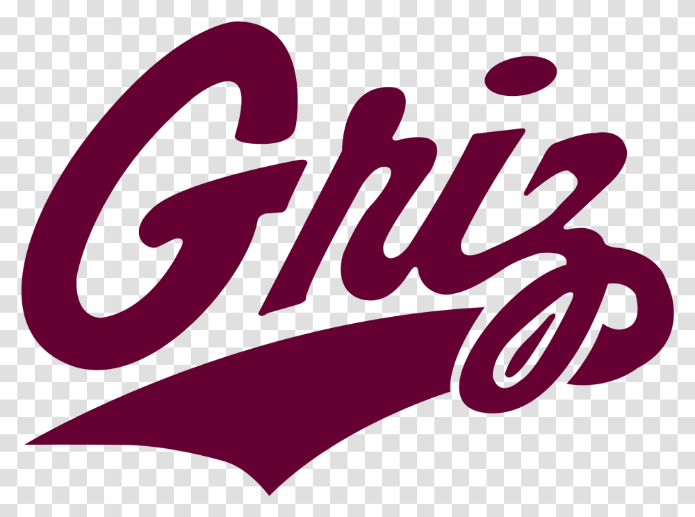 Montana Grizzlies Basketball Wikipedia Montana Grizzlies Logo, Text, Calligraphy, Handwriting, Alphabet Transparent Png
