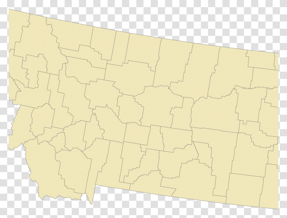 Montana Outline Atlas, Plot, Diagram, Map, Rug Transparent Png