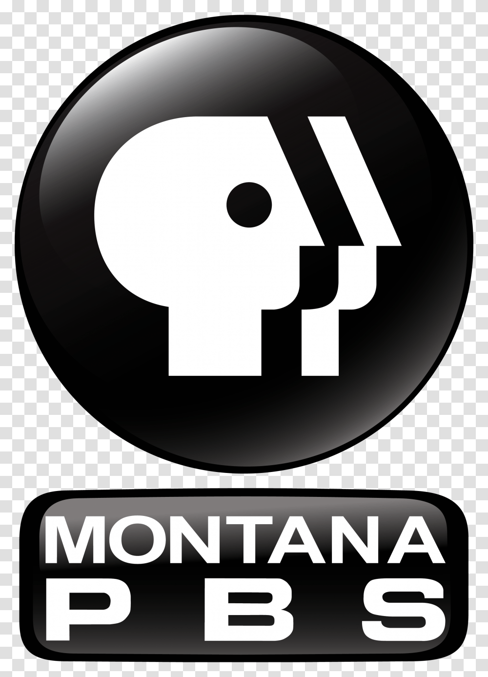 Montana Pbs Logo, Face, Stencil Transparent Png