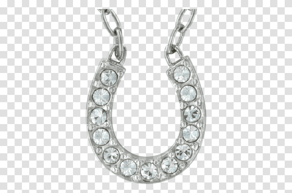 Montana Silversmiths Clear Rhinestone Horseshoe Necklace Nc62 Earrings Transparent Png