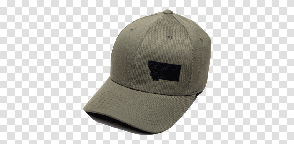 Montana State Flexfit Hat Army For Baseball, Clothing, Apparel, Baseball Cap Transparent Png