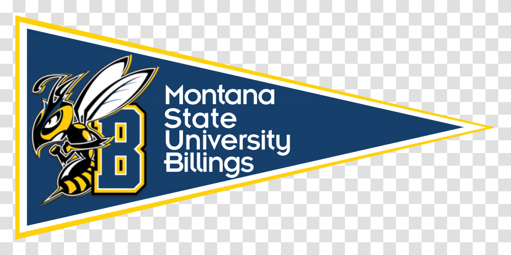 Montana State University Billings Pennant, Label, Sticker Transparent Png